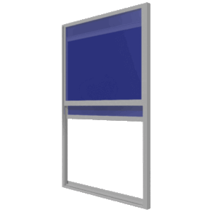 Mr. Glass Series MG-200 Single Hung Full View Impact Windows